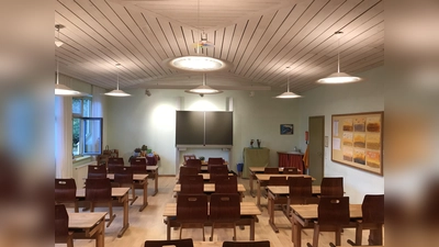 Über 300 neue Lichtpunkte erhellen seit einigen Wochen die Räume und das Gelände der Rudolf-Steiner-Schule Ismaning. (Foto: Waldorfschule Ismaning, 2019)
