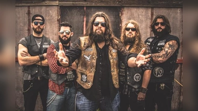 Die fünfköpfigen Hardrocker von »Blessed Hellride« sind der »Headliner« bei der dritten Benefiz-Rocknacht in Emmering.	 (Foto: Dirk Behlau / VA)