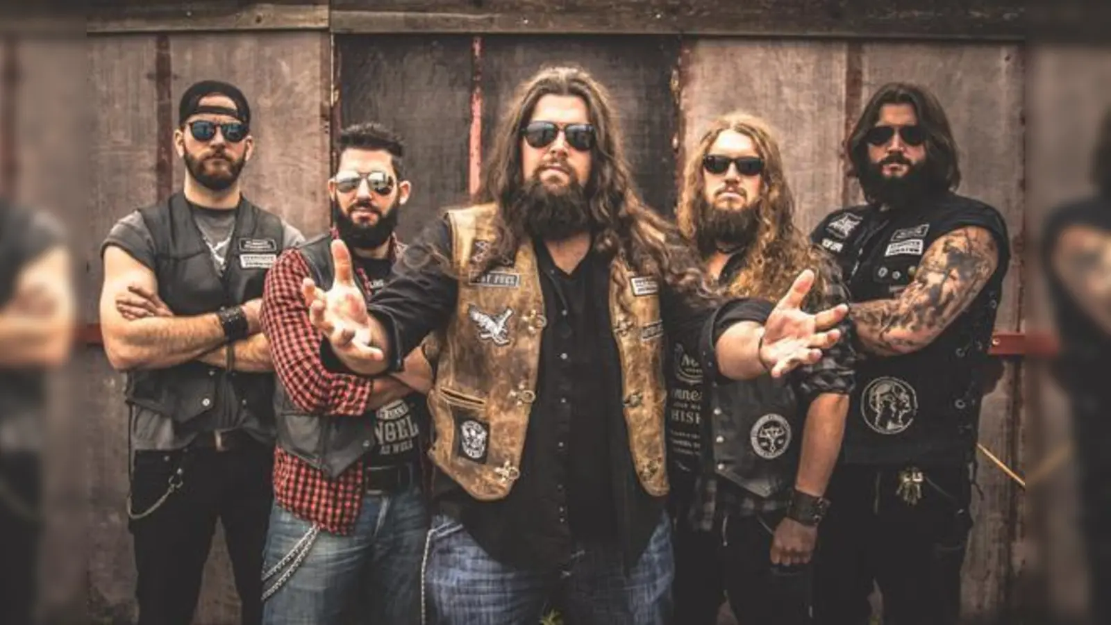 Die fünfköpfigen Hardrocker von »Blessed Hellride« sind der »Headliner« bei der dritten Benefiz-Rocknacht in Emmering.	 (Foto: Dirk Behlau / VA)