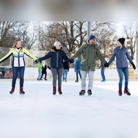 Eislaufen im Prinzregentenstadion ist nur noch bis 1.März möglich. (Foto: SWM/Stefan Obermeier)