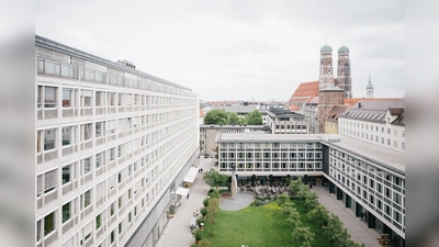 ﻿Innenhof der Maxburg 2019, (Foto: © Designbuero Josef Grillmeier Munich)