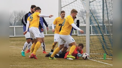 Der SV Dornach (gelb) gewann 2017/18 den Toto-Pokal im Kreis München. Als Belohnung könnte nun eine Partie gegen den TSV 1860 oder Haching warten.	 (Foto: Christian Riedel)