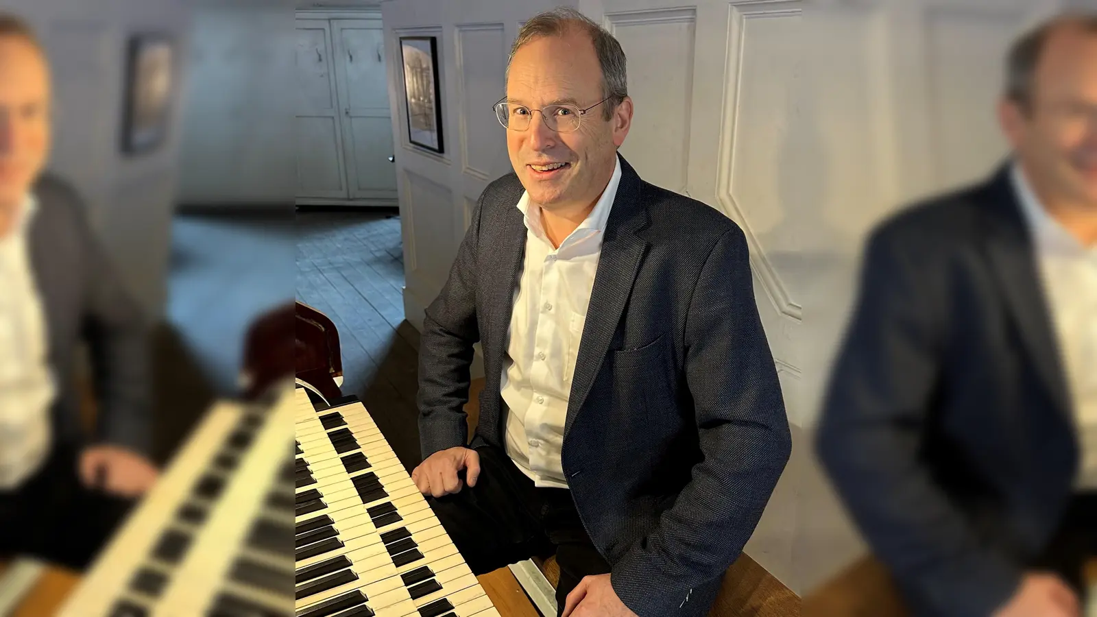 Andreas Götz, Kirchenmusiker in Herz Jesu, hat die Gesamtleitung des Passionskonzerts.  (Foto: Götz)