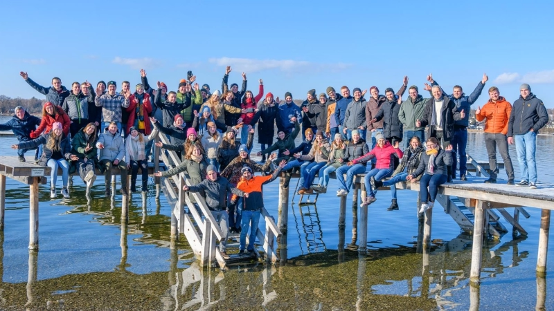 48 junge Menschen nehmen am 131. Herrschinger Grundkurs teil. (Foto: HdbL)