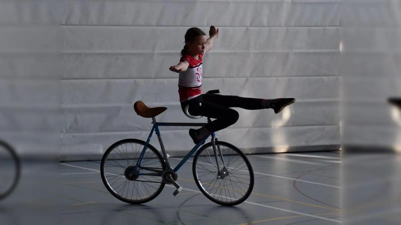 Nika Mäder gehört zum Kader der Kunstrad-Sportlerinnen des RSV Solidarität Pullach. (Foto: RSV Pullach)