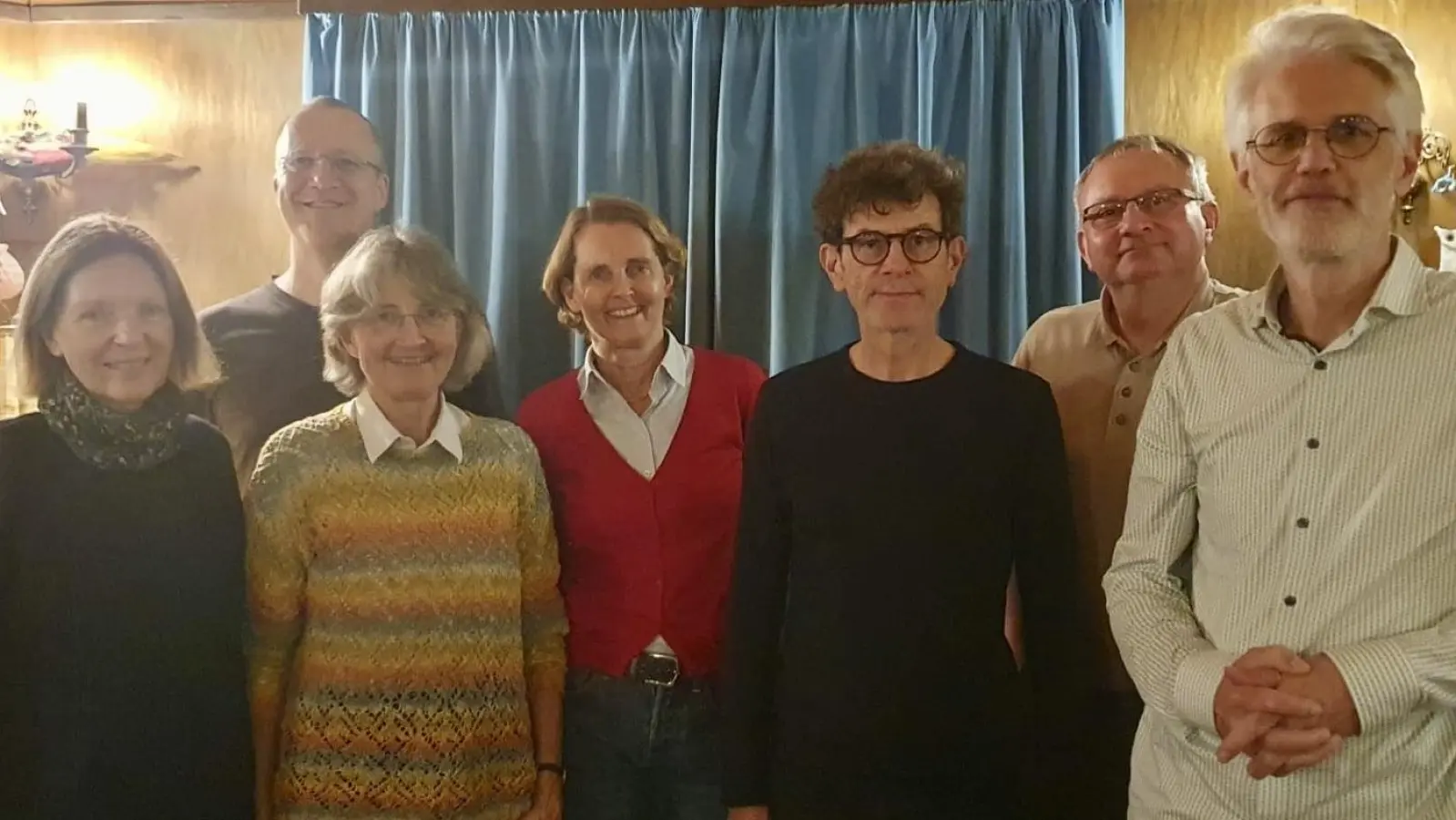 Der neue Vorstand von Musica Starnberg (von links): Elsemarie von Lüdinghausen, Erdmann Unger, Ilse Hirdina, Irene von der Recke, Sascha Hörmann, Christian Klingler und Dominik Gehen. (Foto: Musica Starnberg)