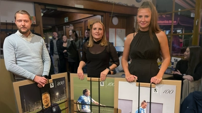 Ehrung: Daniel Richter, Silke Dehling, Sandra Böhnke (von links nach rechts). (Foto: A. Seeler)