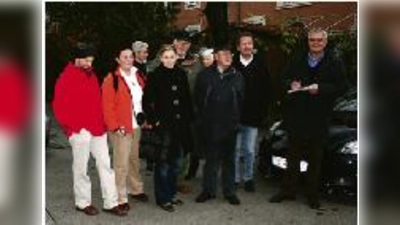 Wer an der Alten Heide einen Parkplatz sucht, muss schnell sein. Der BA 12 schaute sich vor Ort  (um.Fotos: ks)