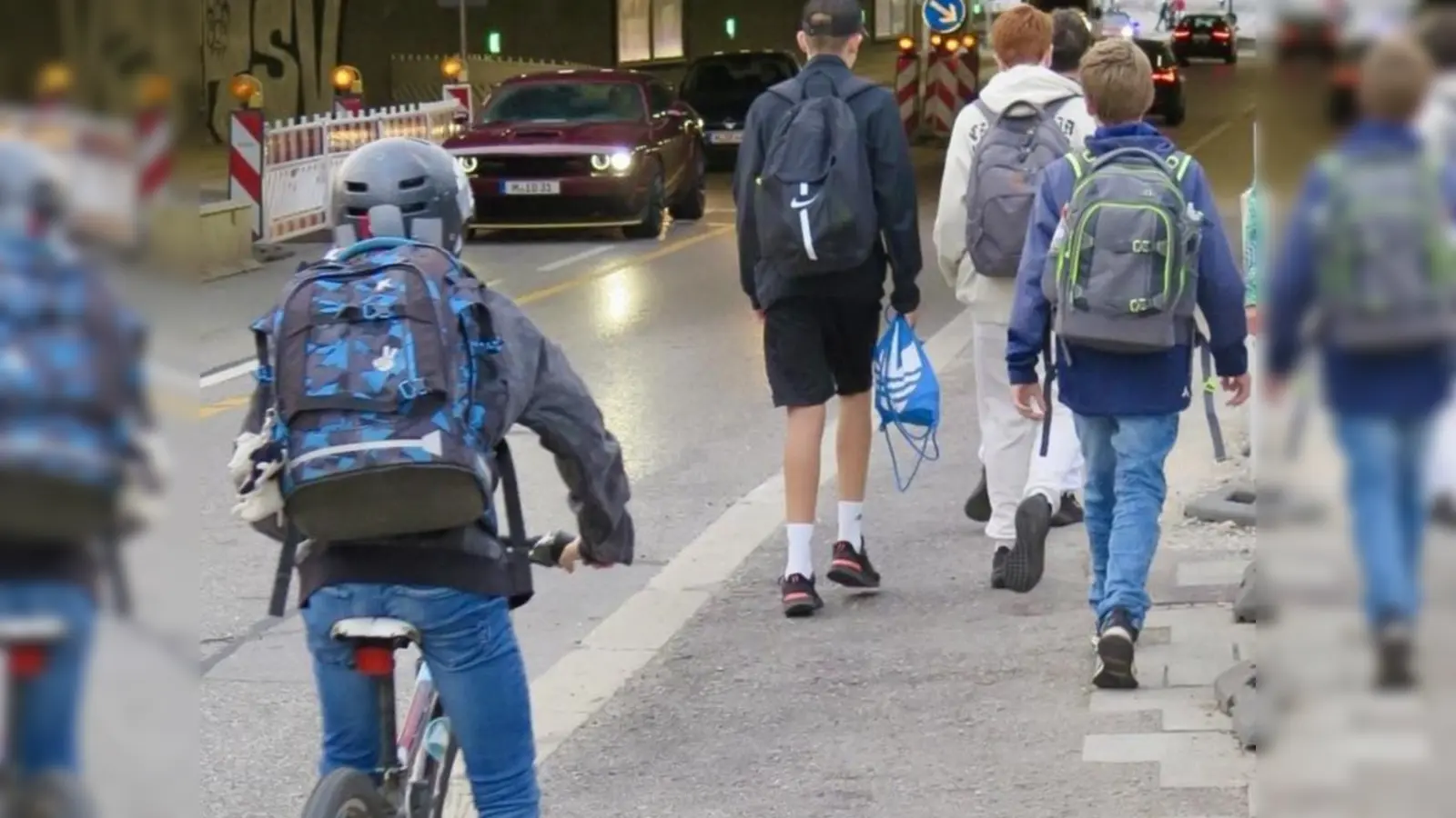 Bei dem Wettbewerb wurden die Schüler ermutigt, zu Fuß, mit dem Roller, mit dem Fahrrad oder mit öffentlichen Verkehrsmitteln zur Schule zu kommen. (Symbolbild: us)