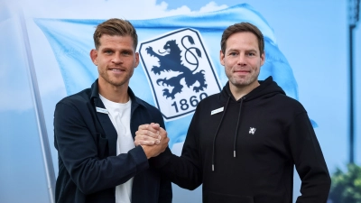 Zurück in seiner Stadt: Florian Niederlechner. (Foto: Sampics/TSV 1860)