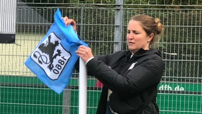 Zufrieden: Fußball-Abteilungsleiterin Vroni Seemann. (Foto: A. Seeler)