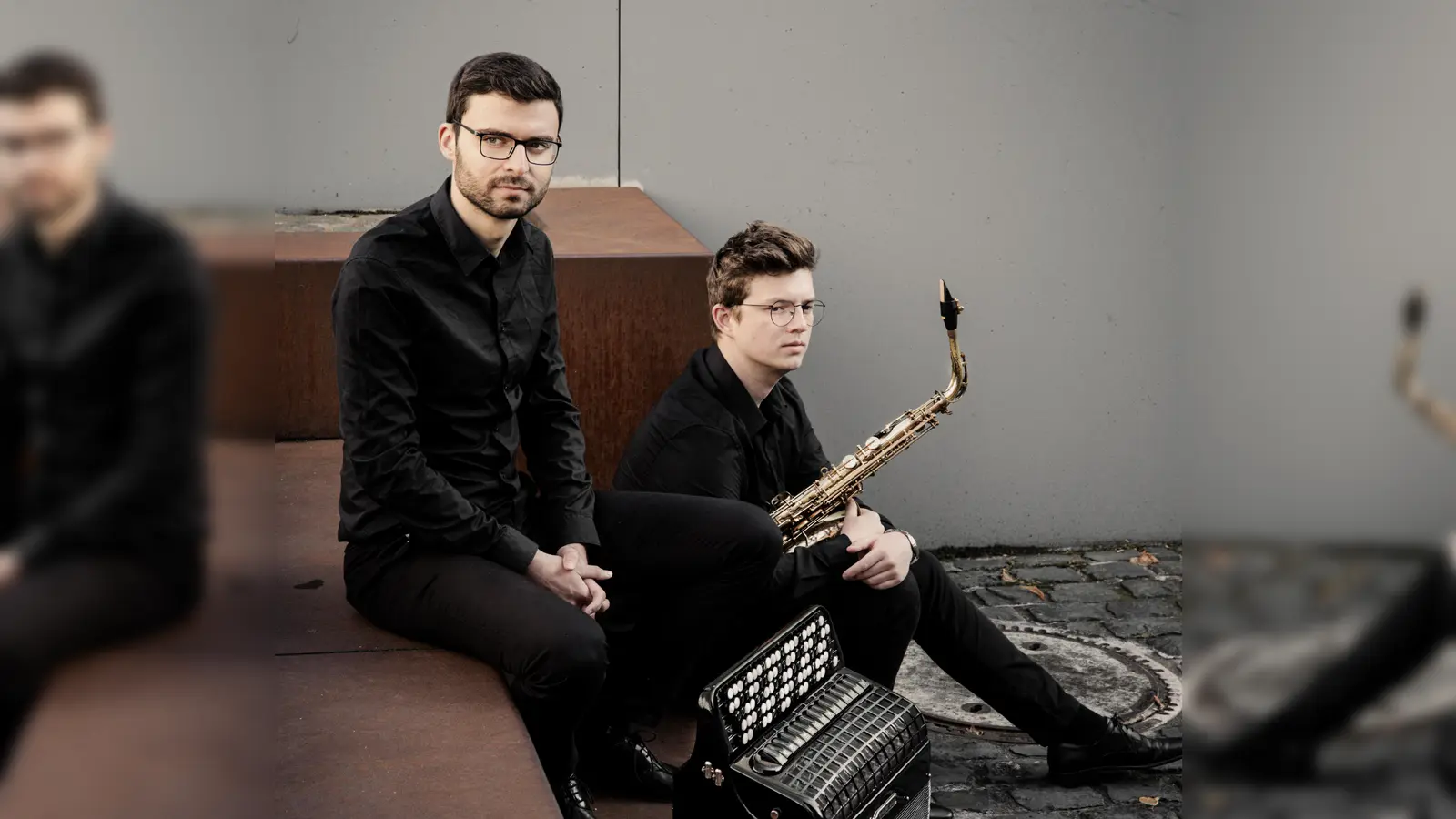 Das „Duo Anemos“: Anze Rupnik (r.) und Marko Trivunovic. (Foto: Anna Tena)