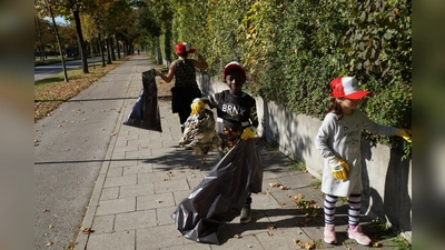 Kinder setzen sich gemeinsam für ein sauberes Freimann ein. (Foto: VA)