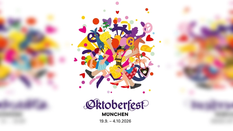 31 Plakatmotive für das diesjährige Oktoberfest sind nach der Publikums-Abstimmung übriggeblieben. (Foto: LHM/ Ref. f. Arbeit und Wirtschaft)