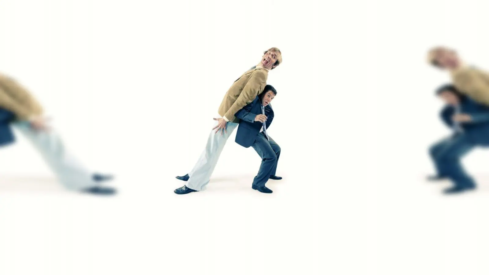 Senkrecht und Pusch präsentieren ihr viertes Programm vom 18. bis 21. März jeweils um 20 Uhr in der Münchner Lach&amp;Schieß. (Foto: pi)