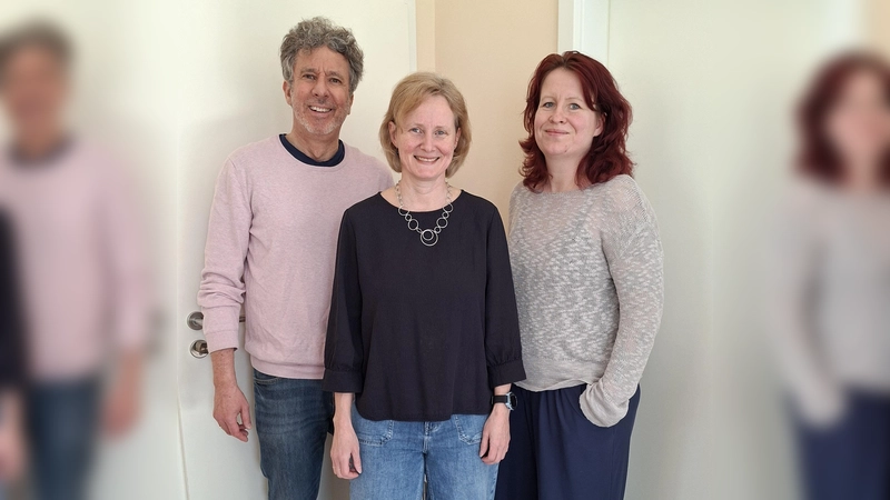 Das neue Leitungsteam des Caritaszentrums Erding und Freising (von links): Dietrich Arnold, Petra Witting, Ina Meyer. (Foto: Caritas München-Freising)