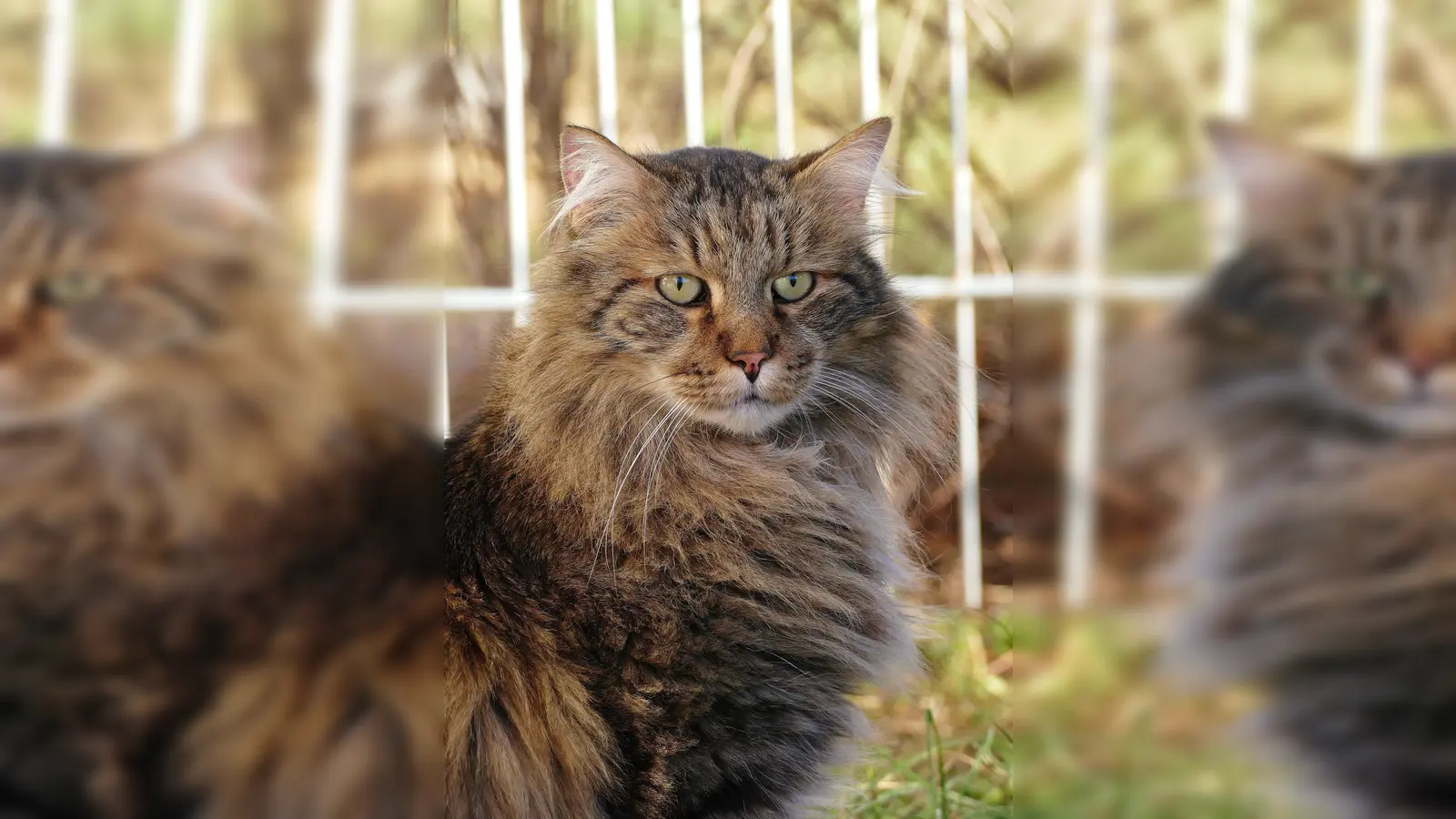 Mr. Flausch ist ein zutraulicher und menschenbezogener Kater, (Foto: Tierheim Riem)