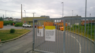 Der Wertstoffhof in der Truderinger Straße bleibt bis zum zweiten Quartal 2025 geschlossen: Er wird modernisiert und künftig als „Wertstoffhof plus” fungieren. (Foto: bas)