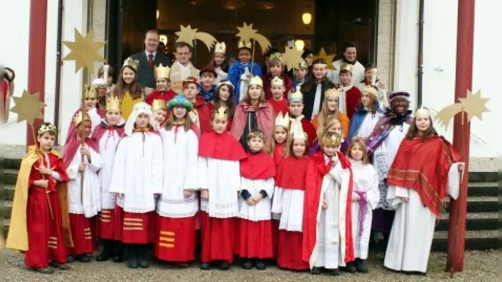 Sternsinger von St. Joachim in Obersendling.