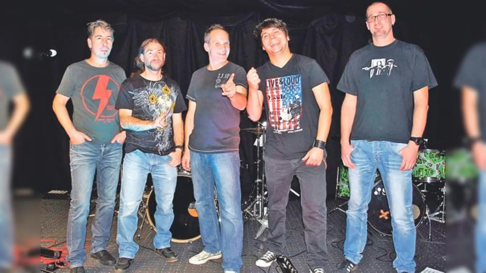 Am Samstag, 6. Dezember, heizt auch die Band Screaming Nightmare mit ihrem markanten Hardrock ein. Ein Teilerlös aus dem Kartenverkauf kommt der  Kinderkrebshilfe Ebersberg zu gute.	 (Foto: VA)