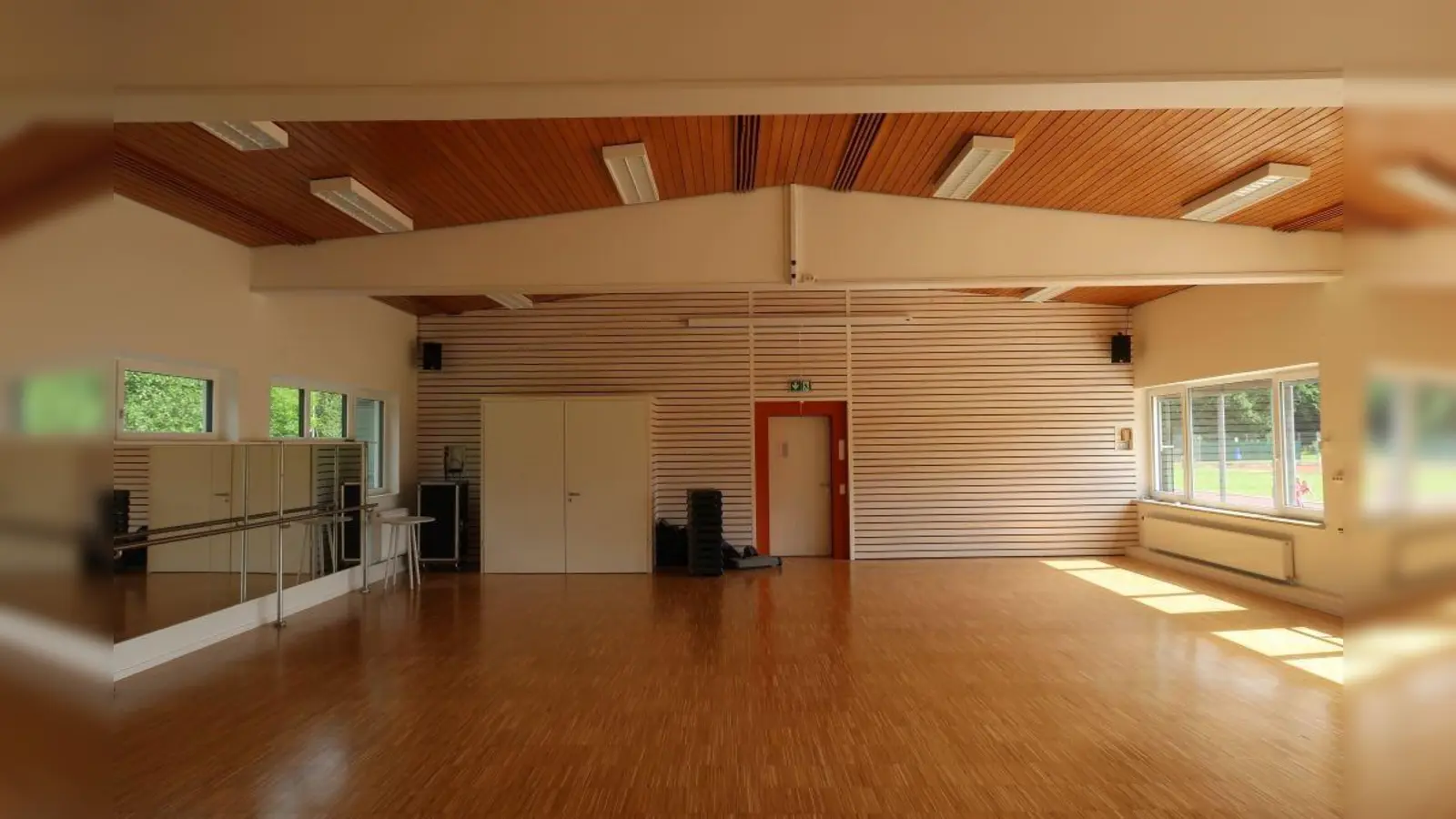 Das sanierte Vereinsheim wird vorwiegend als Gymnastikraum genutzt.  (Foto: TV Planegg-Krailling)