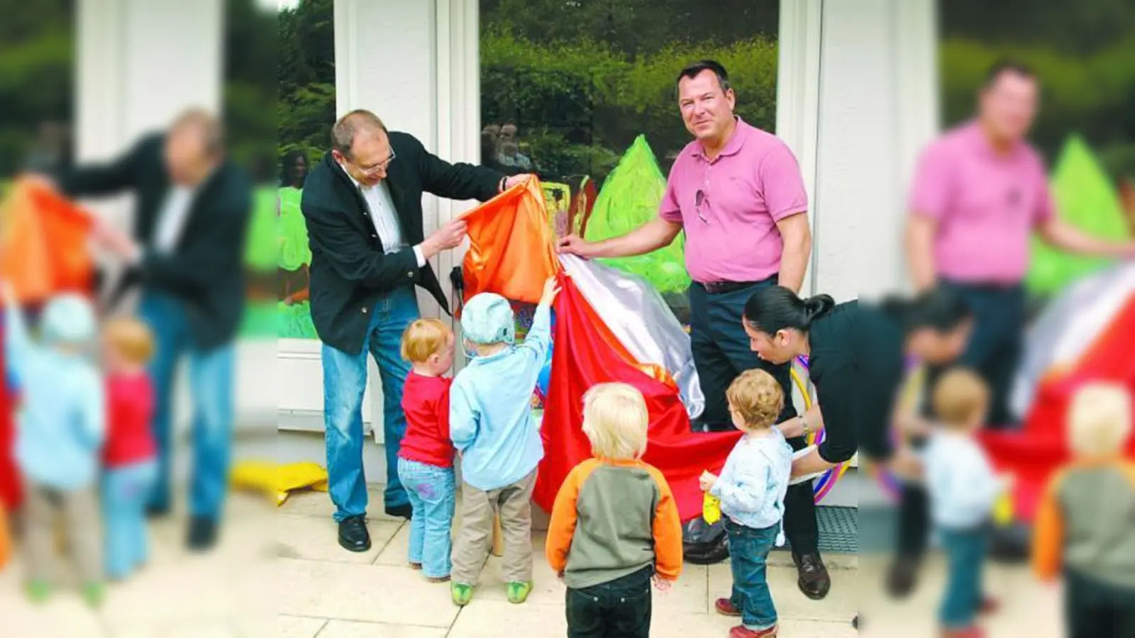 Josef Schmid (re.) und Max Straßer bei Daycare. (Foto: pi)