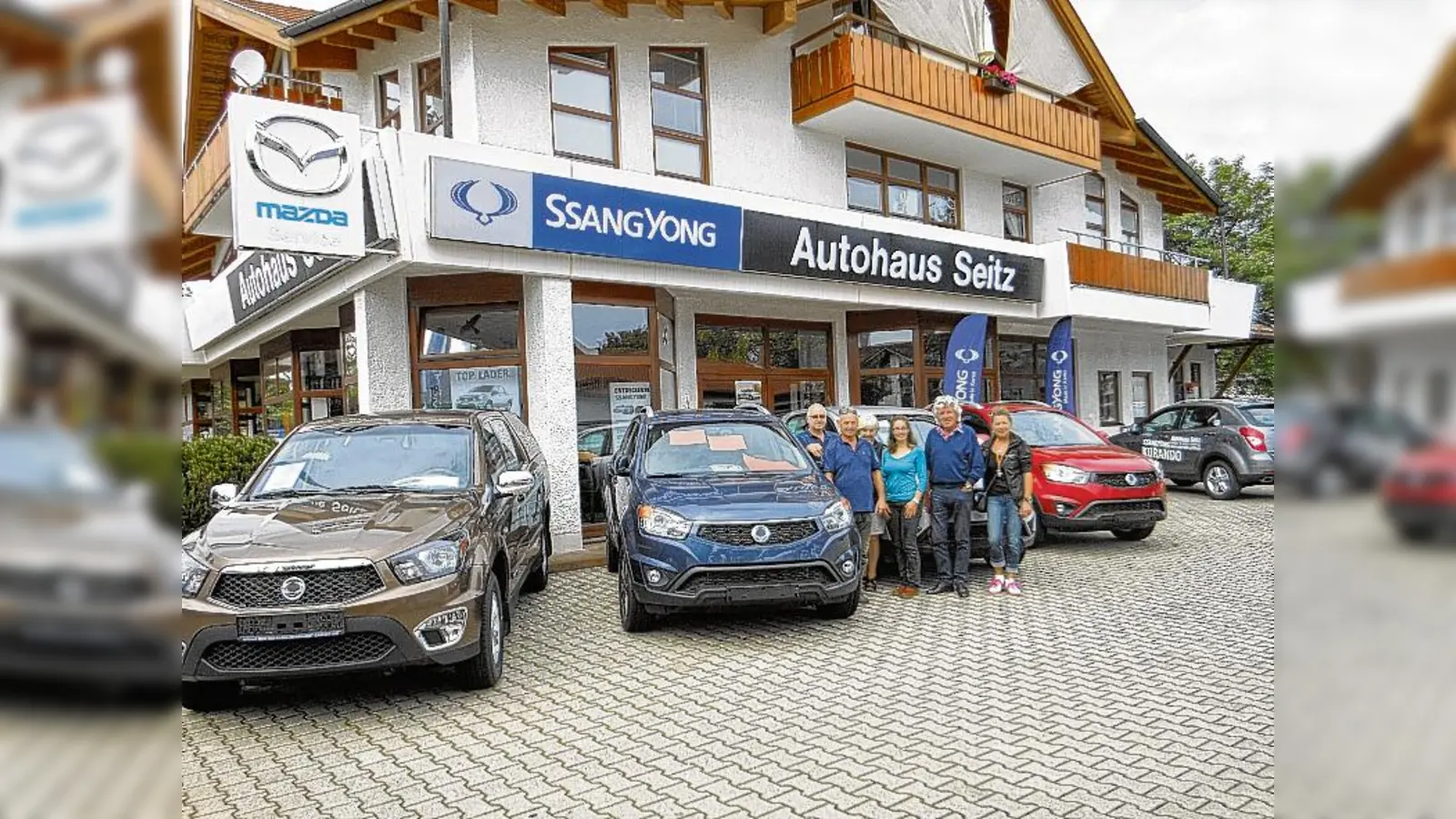 Das Autohaus Seitz in Eichenau: ein Familienunternehmen mit Tradition seit 1970. (Foto: Seitz)