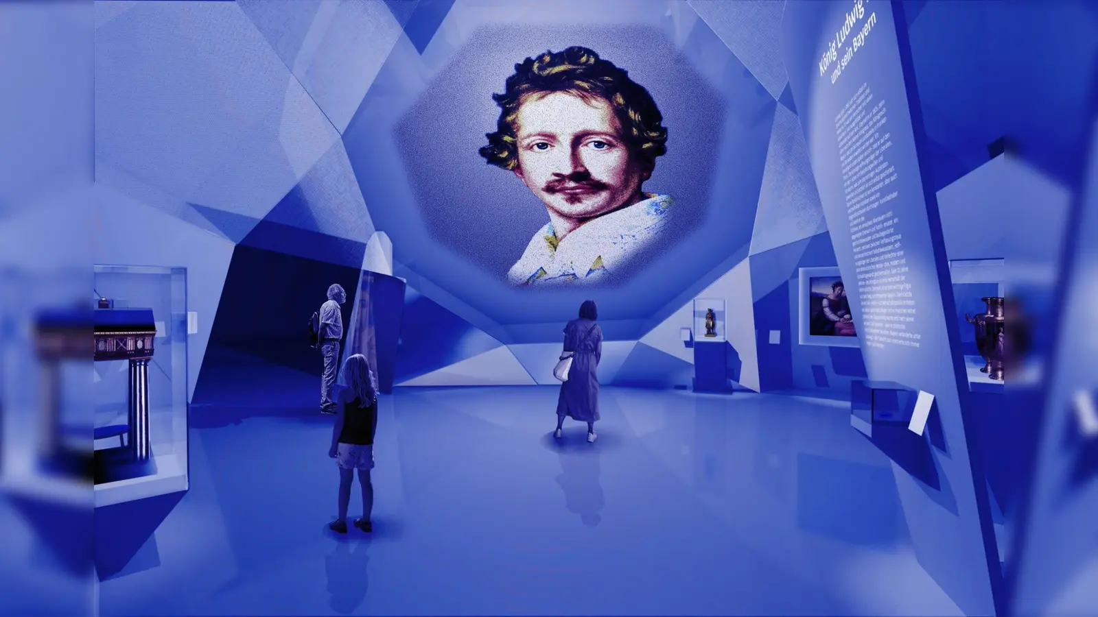 Die neue Ausstellung über König Ludwig I. ist ein Erlebnis für die ganze Familie. (Foto: © Haus der Bayerischen Geschichte )