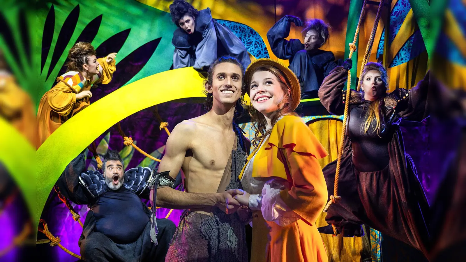 Ein Spaß für die ganze Familie: Das Musical Tarzan, das im Wolf-Ferrari-Haus gezeigt wird. (Foto: Theater Libri)