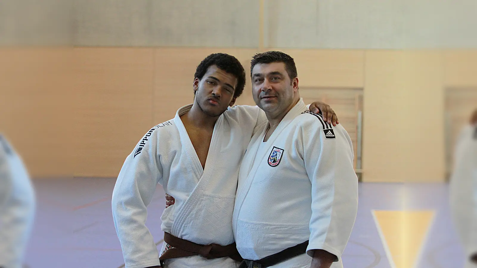 Europameister Samuel Dietz (li.) wurde auch vom Weltmeister Ivan Radu in München trainiert. (Foto: Peter Franz)
