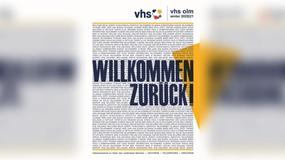 Das neue Programmheft der vhs olm wird Mitte September an alle Haushalte der Gemeinden Aschheim, Feldkirchen und Kirchheim verteilt. (Foto: VA)