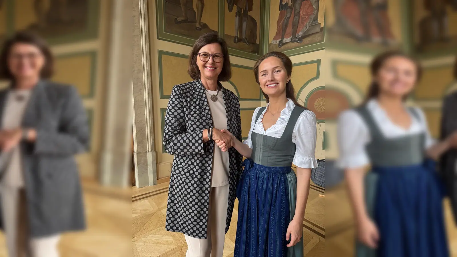 Landtagspräsidentin Ilse Aigner übergab nach zehn Jahren die Schirmherrschaft an Sophie-Alexandra, Prinzessin von Bayern. (Foto: Kultur am Ammersee e.V.)