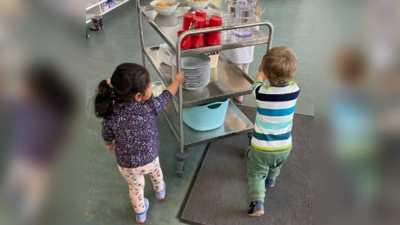 Mit viel Spaß beteiligte sich auch heuer wieder die Kinderkrippe Gruithuisenstraße der Diakonie Hasenbergl an der Aktion. (Foto: Diakonie Hasenbergl )