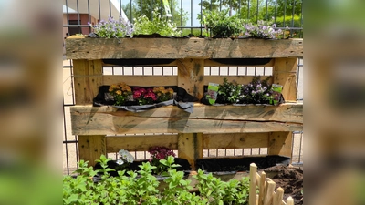 Beim Projekt "Kräuterbeet"? können alle, die die Natur vermissen, in der Grünwerkstatt ein Kräuterbeet aus Europaletten bauen.  (Foto: VA)