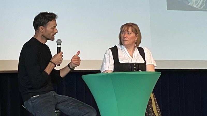 Sven Hannawald berichtete auf der GiG wie er seine psychischen Probleme während seiner Karriere als Skispringer bewältigte.  (Foto: pst)