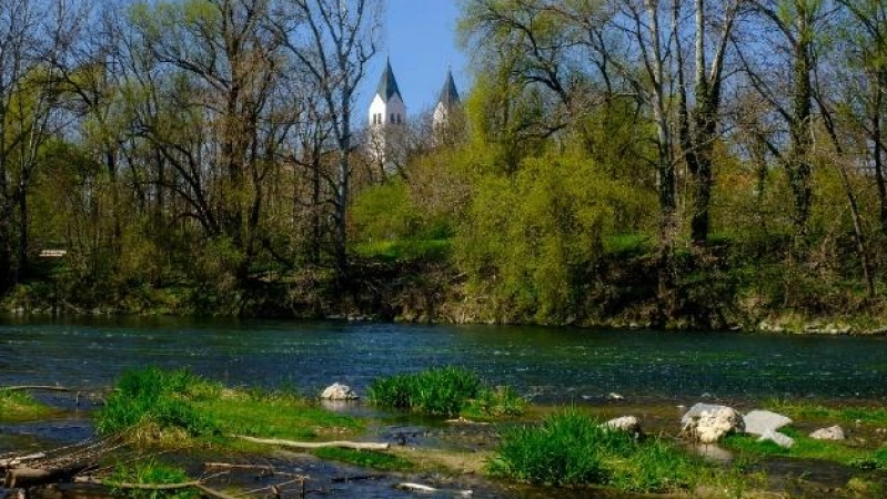 Die leichtere der beiden MVV-Radlrallyes führt entlang der Isar nach Freising.  (Foto: MVV GmbH)
