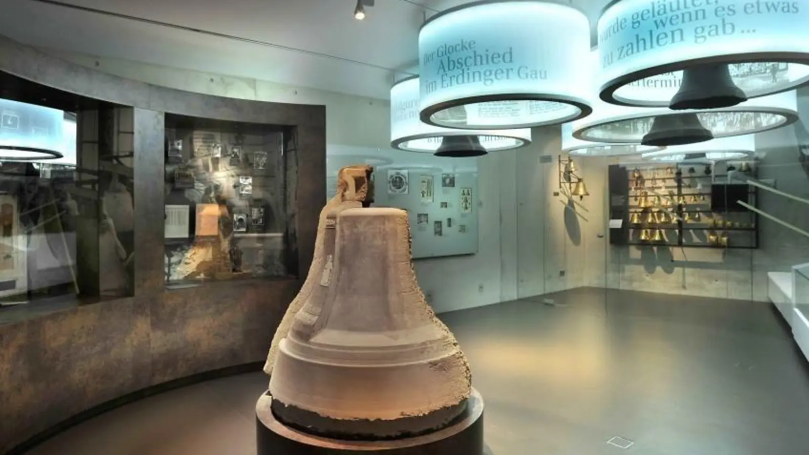 Die Abteilung der Glockengießerei im Museum. (Foto: Museum Erding)