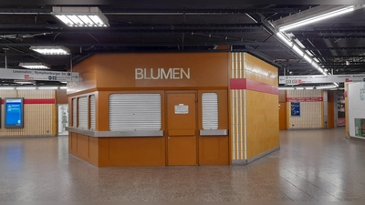 Die Münchner Verkehrsgesellschaft (MVG) kann sich eine kulturelle Zwischennutzung des Kiosks im U-Bahnhof Rotkreuzplatz vorstellen. (Foto: kö)