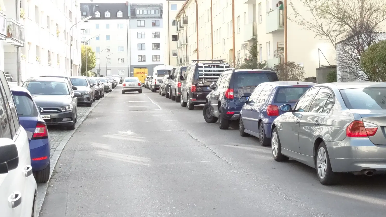 Nicht immer ist es einfach, einen Parkplatz in Sendling zu finden. (Foto: tab)