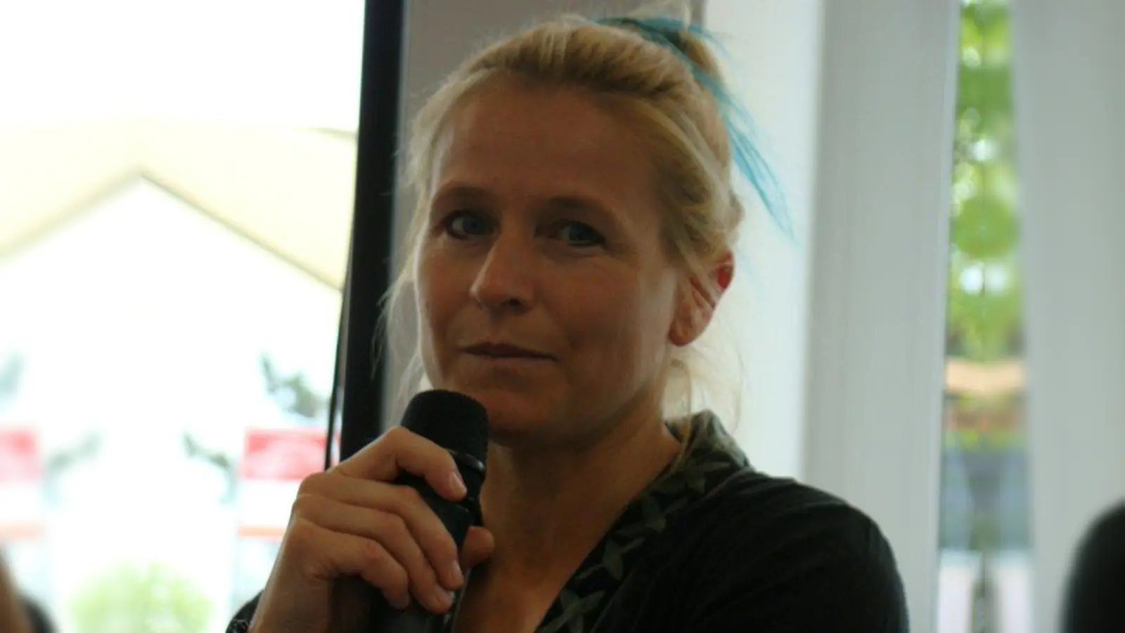 Dorothee Schiwy hat die neue Streetwork-Außenstelle am Westkreuz eröffnet. (Foto: pst)