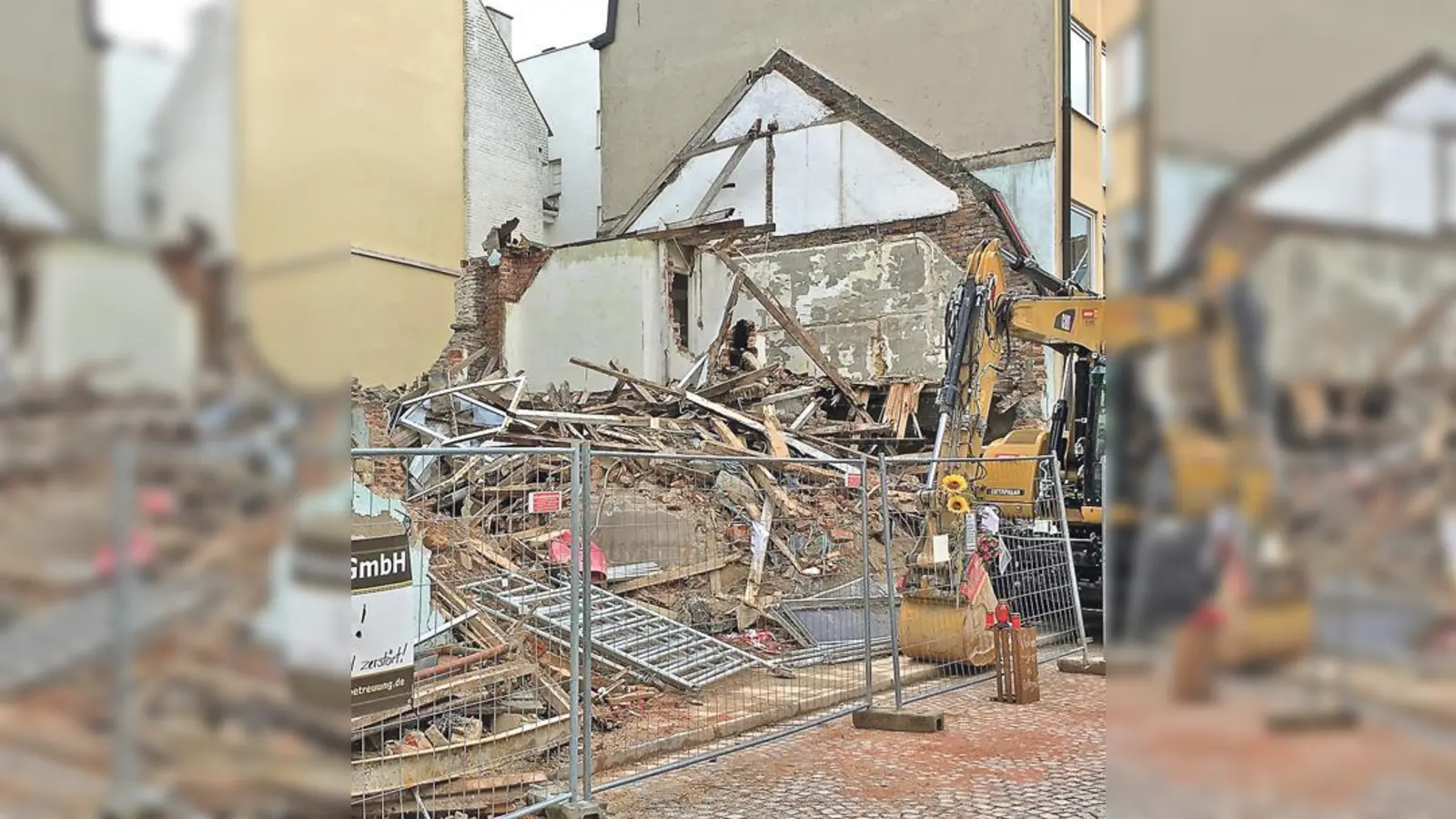 Das Haus in der Oberen Grasstraße 1 (Nähe Tegernseer Landstraße) steht nicht mehr. Es wurde von der zuständigen Baufirma gegen die Vorgaben abgerissen.	 (Foto: Marcus Kaiser)