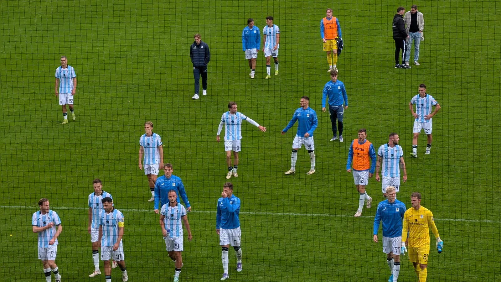 Auf der Suche nach frischen Impulsen: TSV 1860 München.  (Foto: M. Forster)