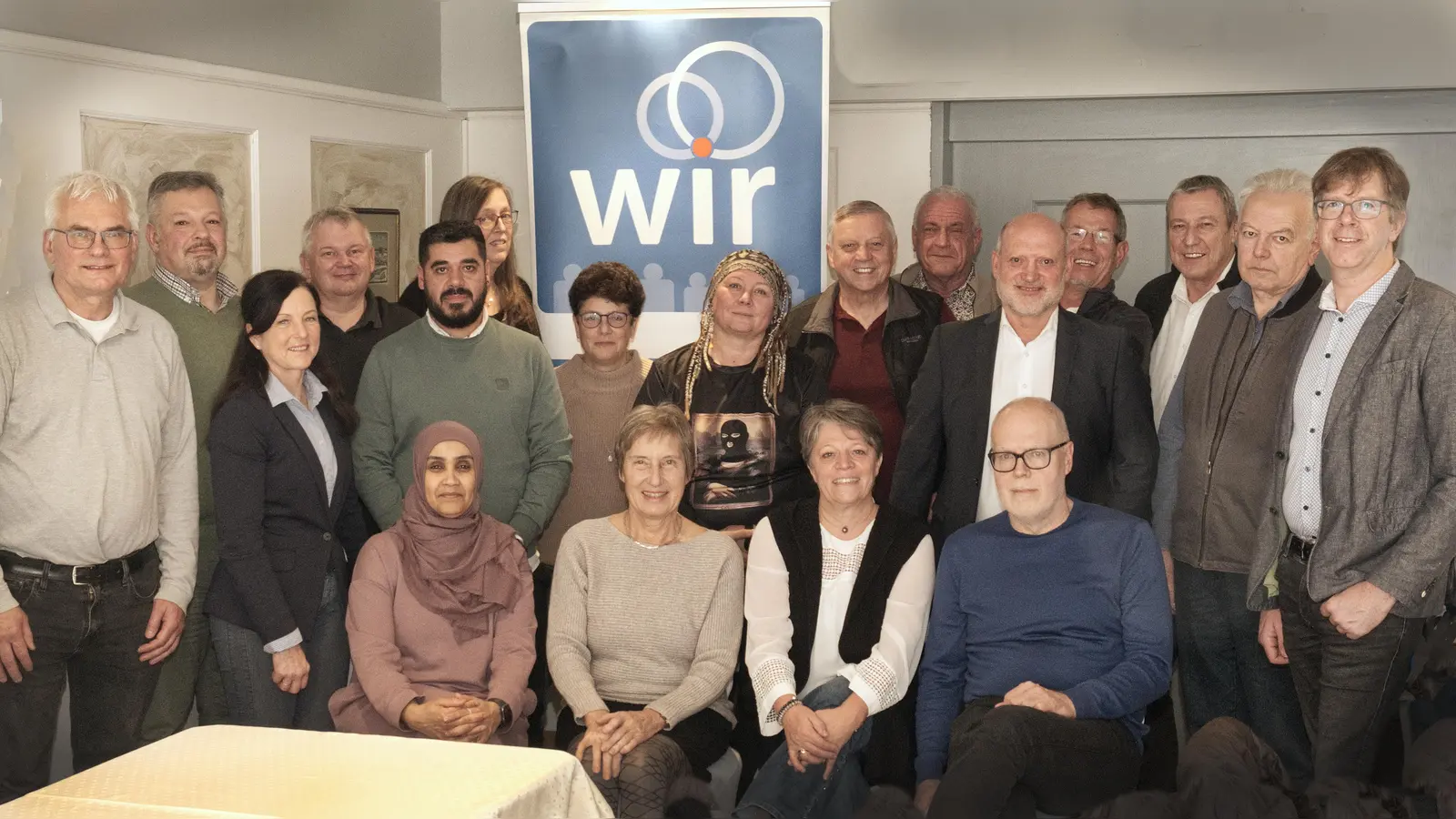 Die Kandidatinnen und Kandidaten der WIR-Partei für Stadtrat und Kreistag sind gewählt. (Foto: WIR)