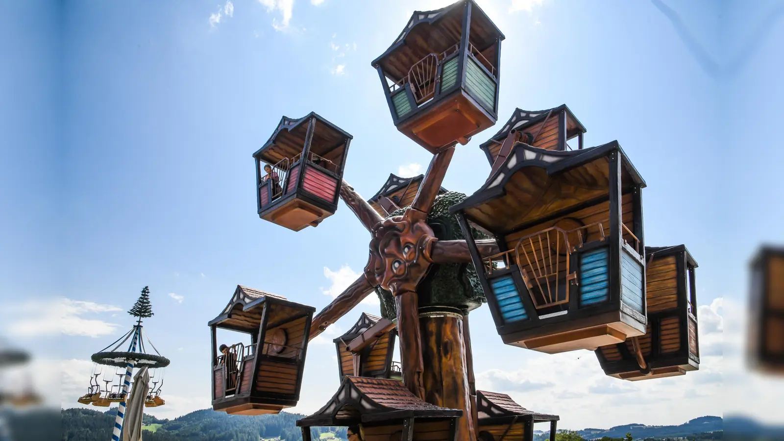 Tolle Attraktionen finden sich auf dem Parkgelände. (Foto: Lisa Schaetz)