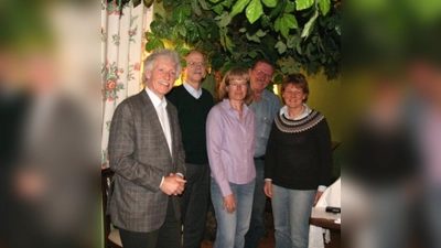 Das ist der neue Vorstand der Naturfreunde Würmtal: v.l. Roman Brugger, Winfried Schilke, Irmi Bohnenberger, Uli Dick und Karin Detsch. (Foto: US)