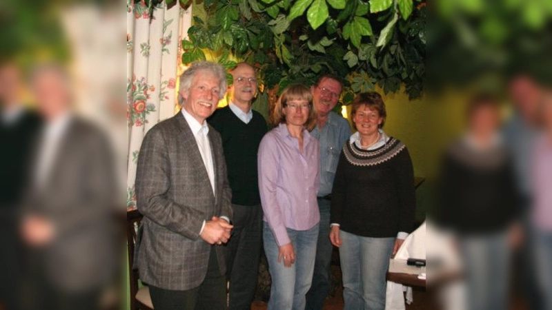 Das ist der neue Vorstand der Naturfreunde Würmtal: v.l. Roman Brugger, Winfried Schilke, Irmi Bohnenberger, Uli Dick und Karin Detsch. (Foto: US)