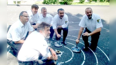 Auf den frisch sanierten Stockbahnen bisher ungeschlagen: die 1. Herren-Mannschaft. 	 (Foto: SSV)