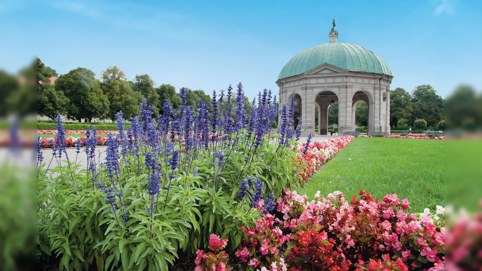 Die Residenz ist nicht nur innen schön. Das Drumherum wird bei einer Führung am 8. August erklärt.  (Foto: Bayerische Schlösserverwaltung, Veronika Freudling)