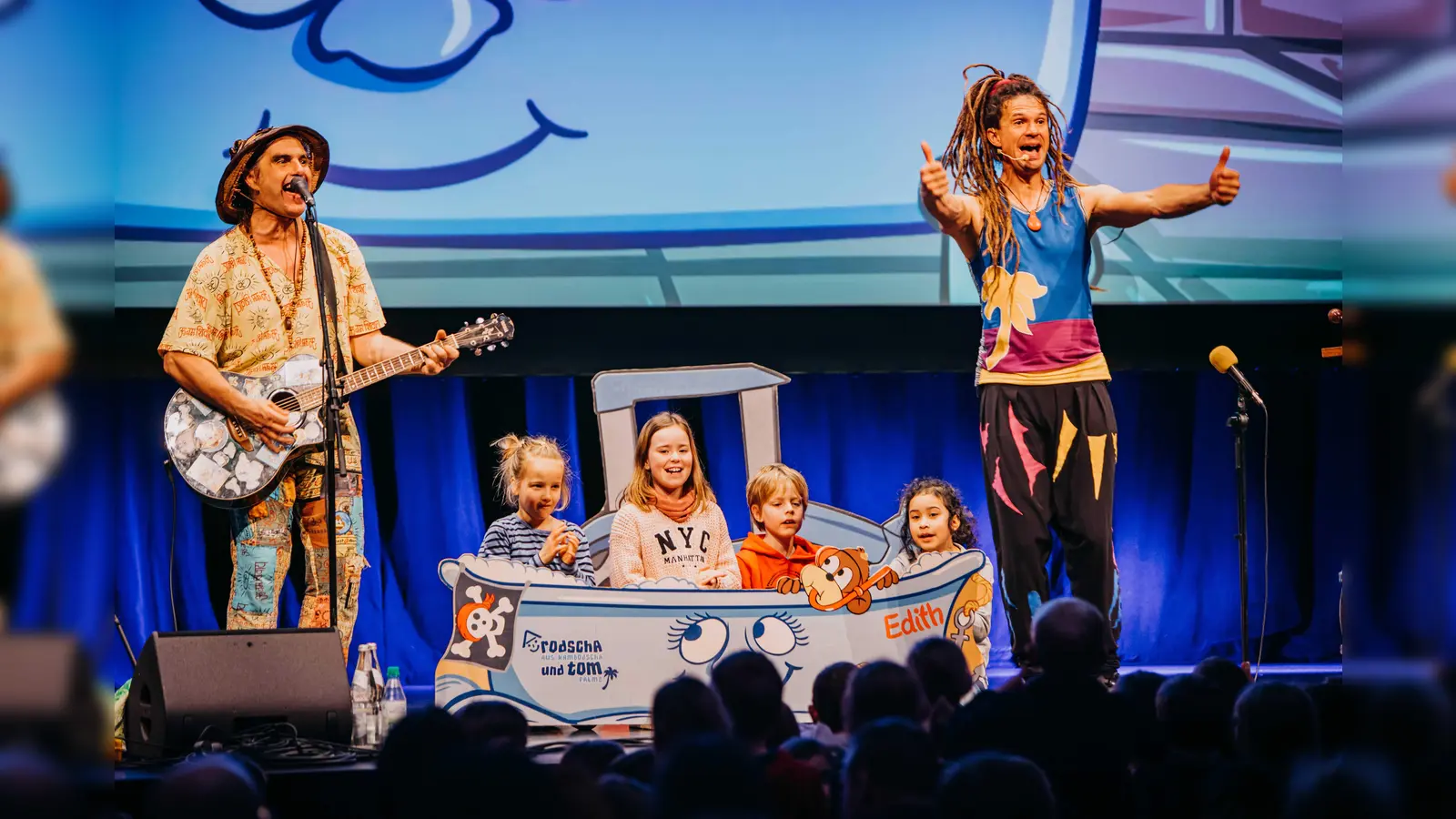 Ein interaktives Live-Erlebnis für die Kleinsten: Die „Happy Jungle Show”. (Foto: Rodscha aus Kambodscha)