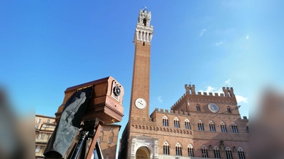 Mit der Camera Minutera in Siena. (Foto: Sebastian Schlagenhaufer)